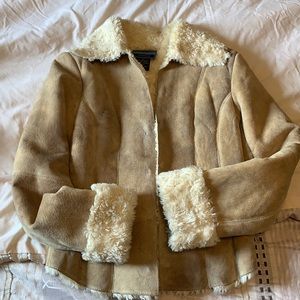 Blue notes leather jacket